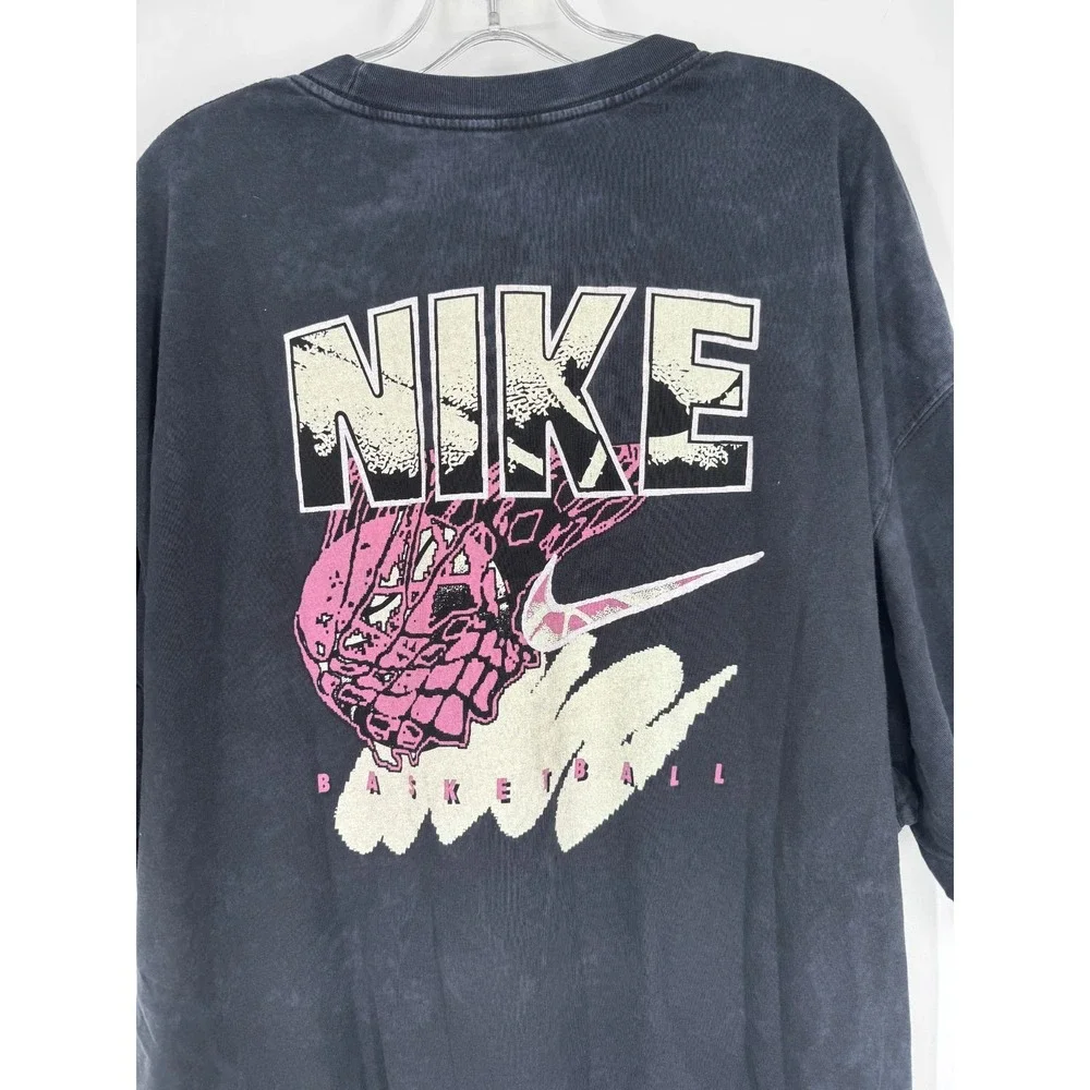Nike Graphic Basketball Tee T Shirt Mens 2XL Short Sleeve Loose Fit HV1768-010